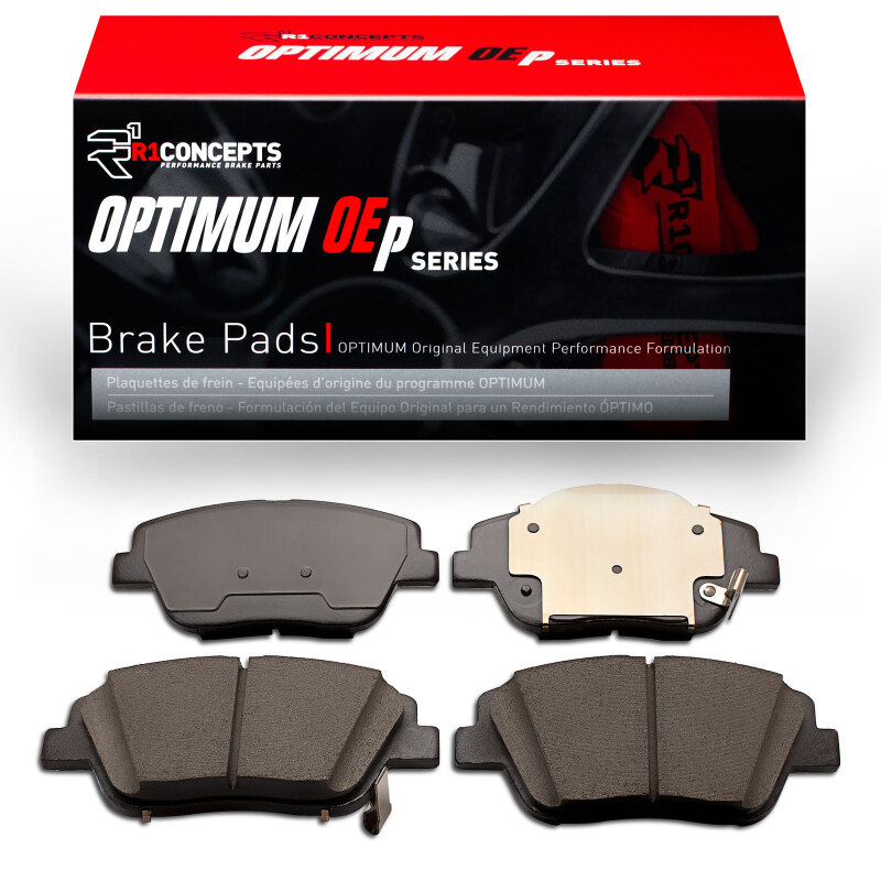 Kia Optima Brake Pads - Front - R1 Concepts - Optimum OE - `09-`16